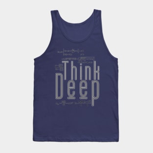 Think deep Tank Top